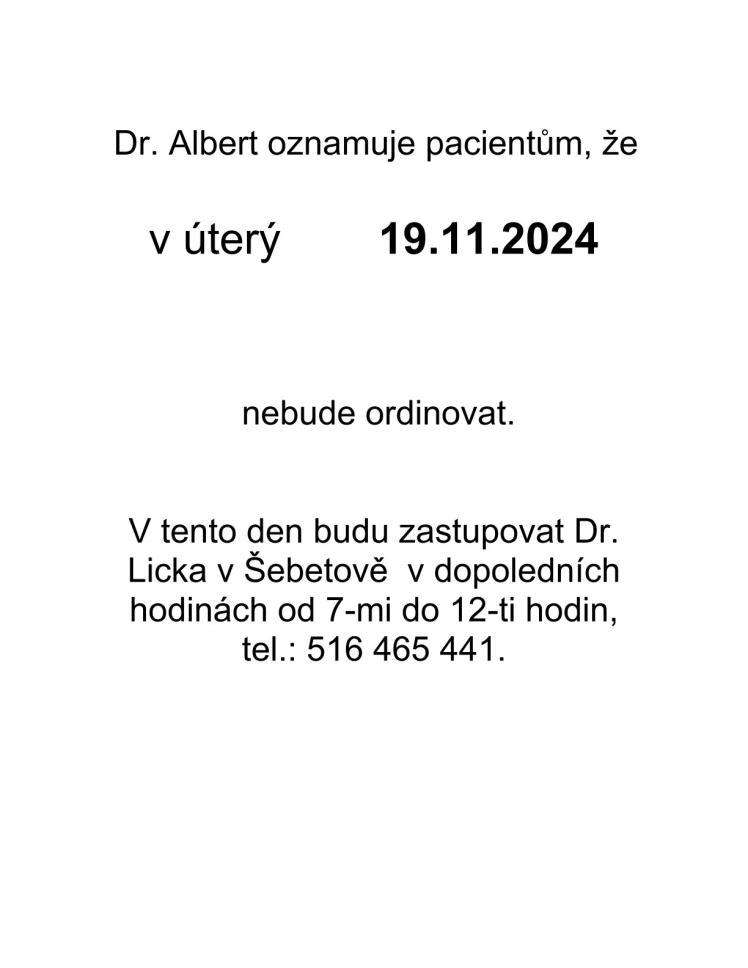 Oznámení