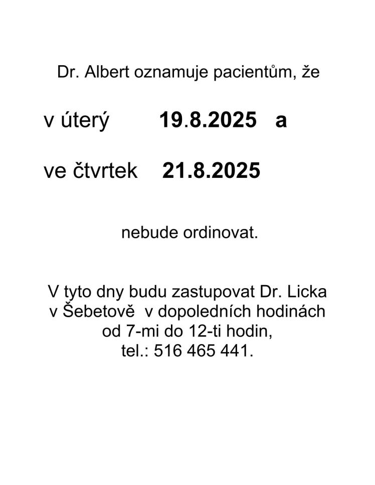Dr. Albert