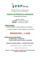 Prodej brambor